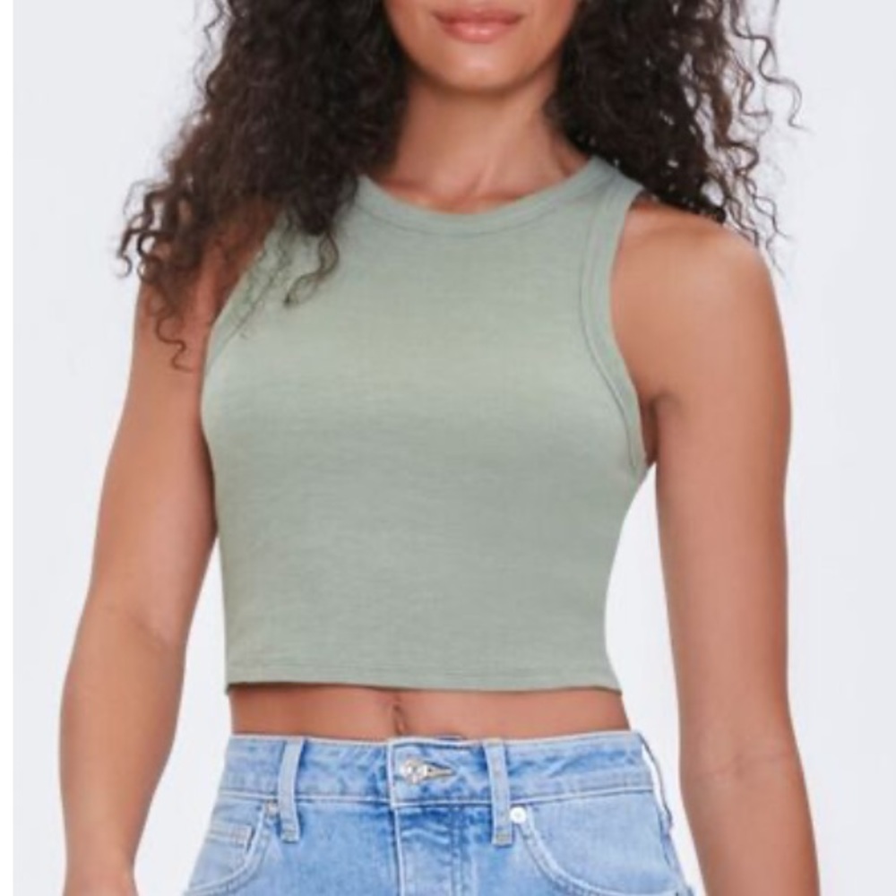 Brand New Cropped Tank Top